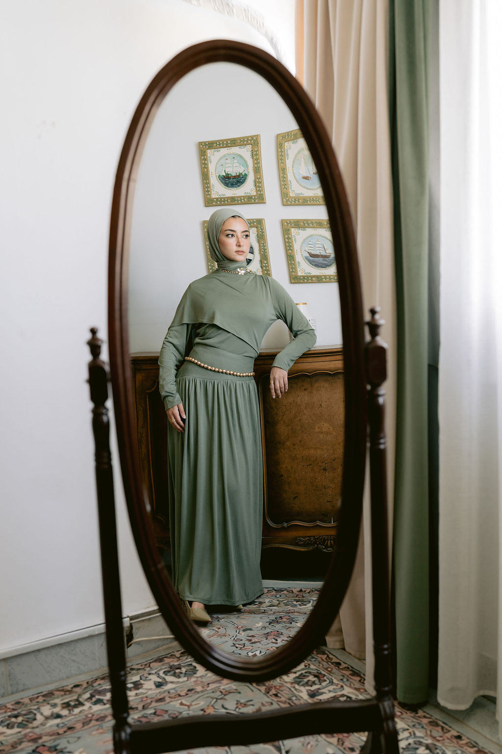 Olive Lima Skirt