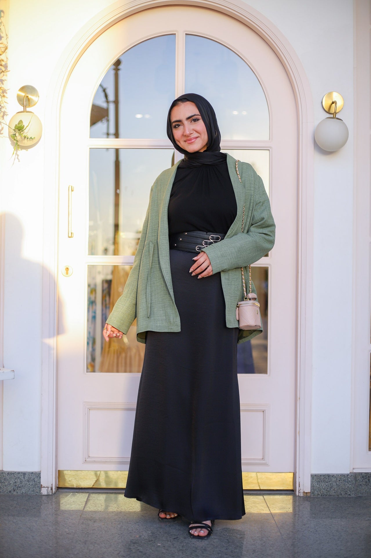 Black Cathy Blouse