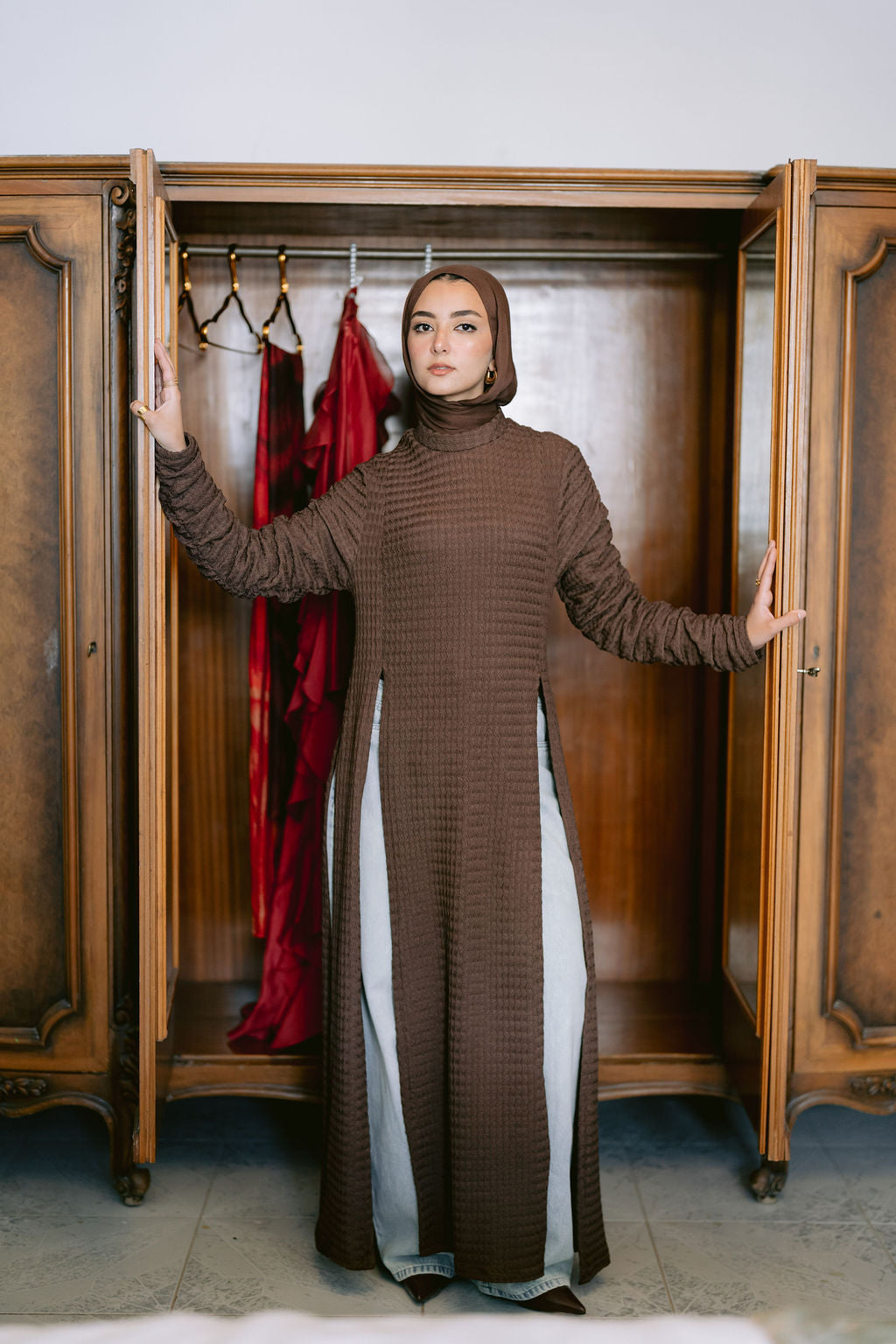 Chocolate Latvia Dress