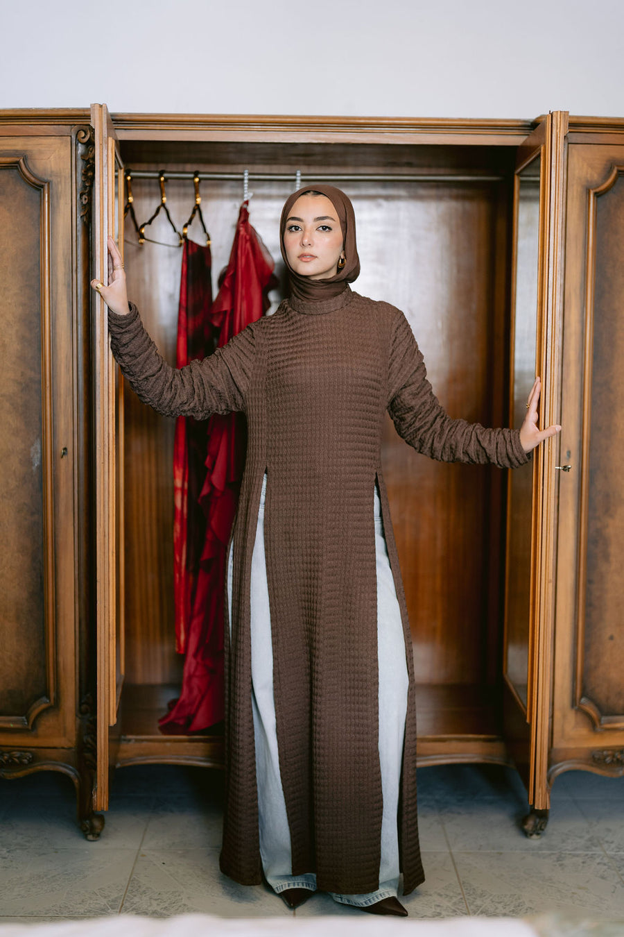 Chocolate Latvia Dress