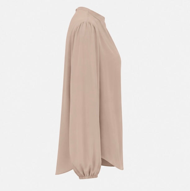 Mocha Solana Blouse