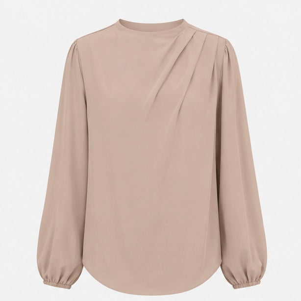 Mocha Solana Blouse