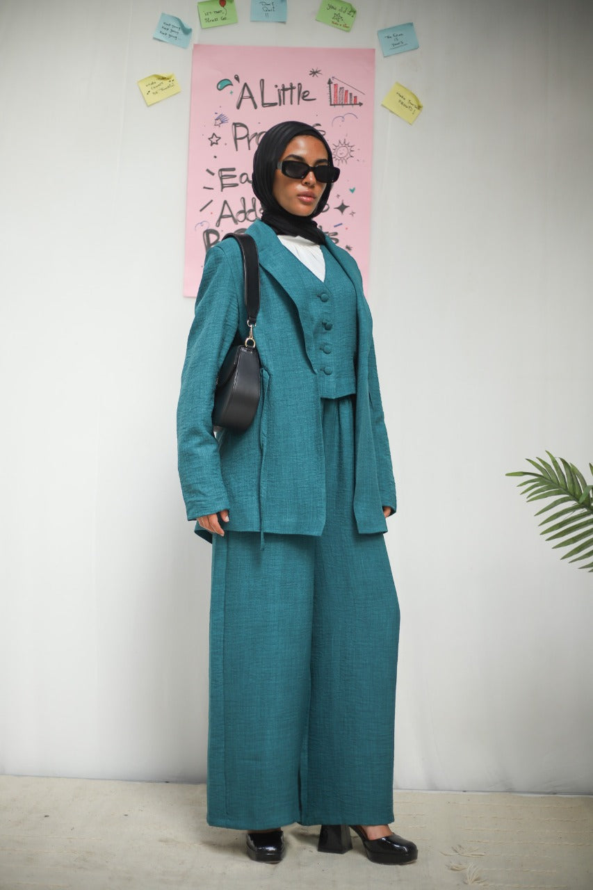 Teal Lina Pants