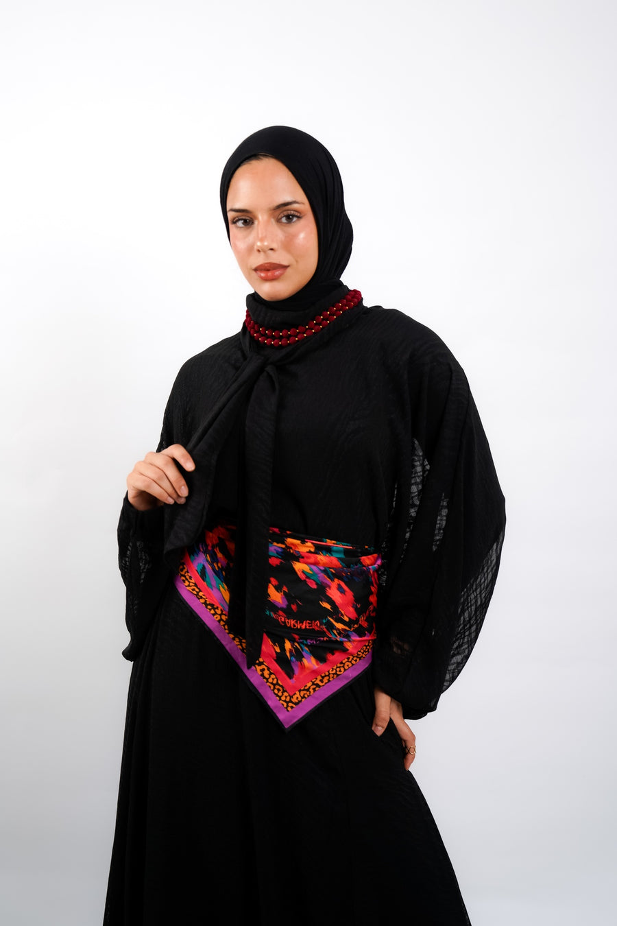 Black Provence Blouse