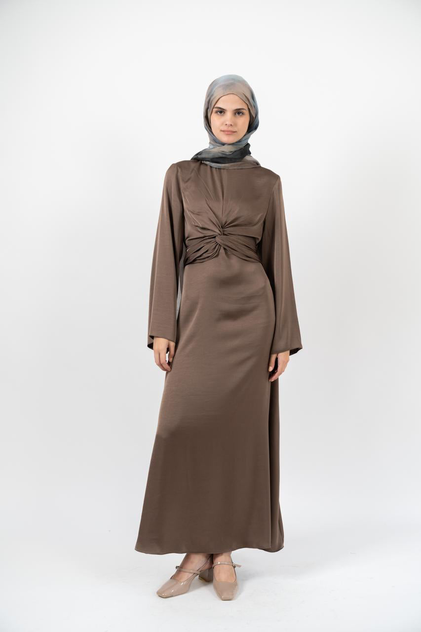 Mocha Sicily Dress