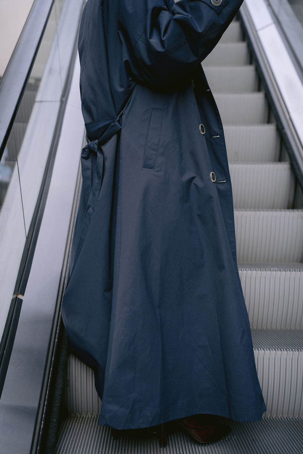 Ink Crete Coat
