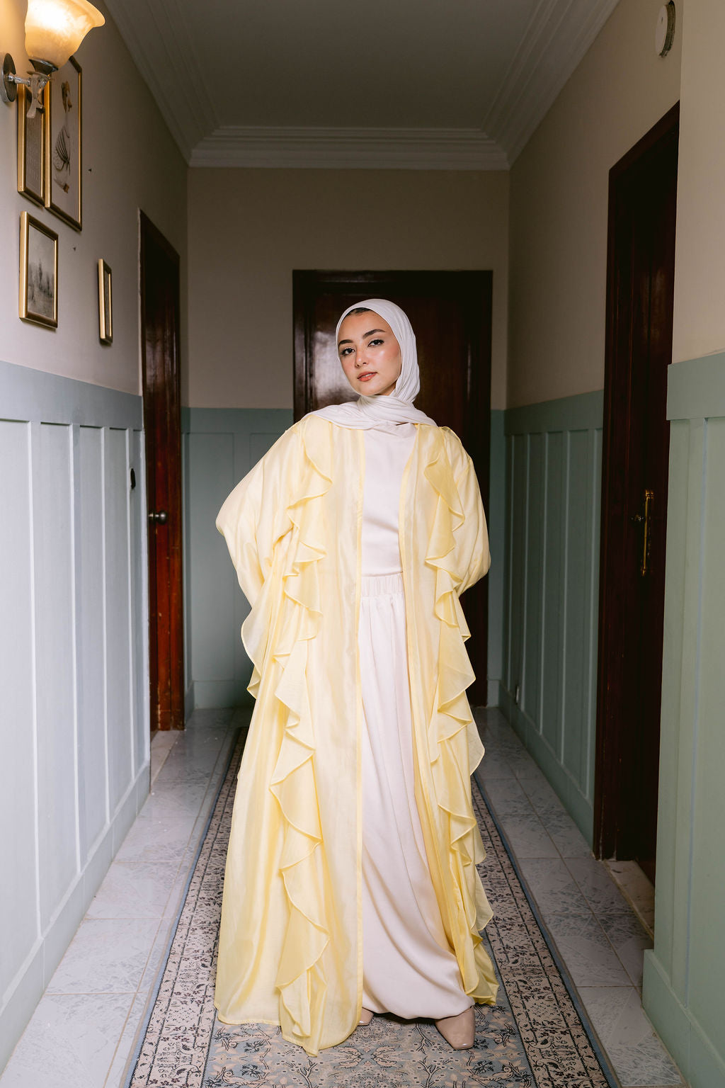 Yellow Aleppo Kaftan