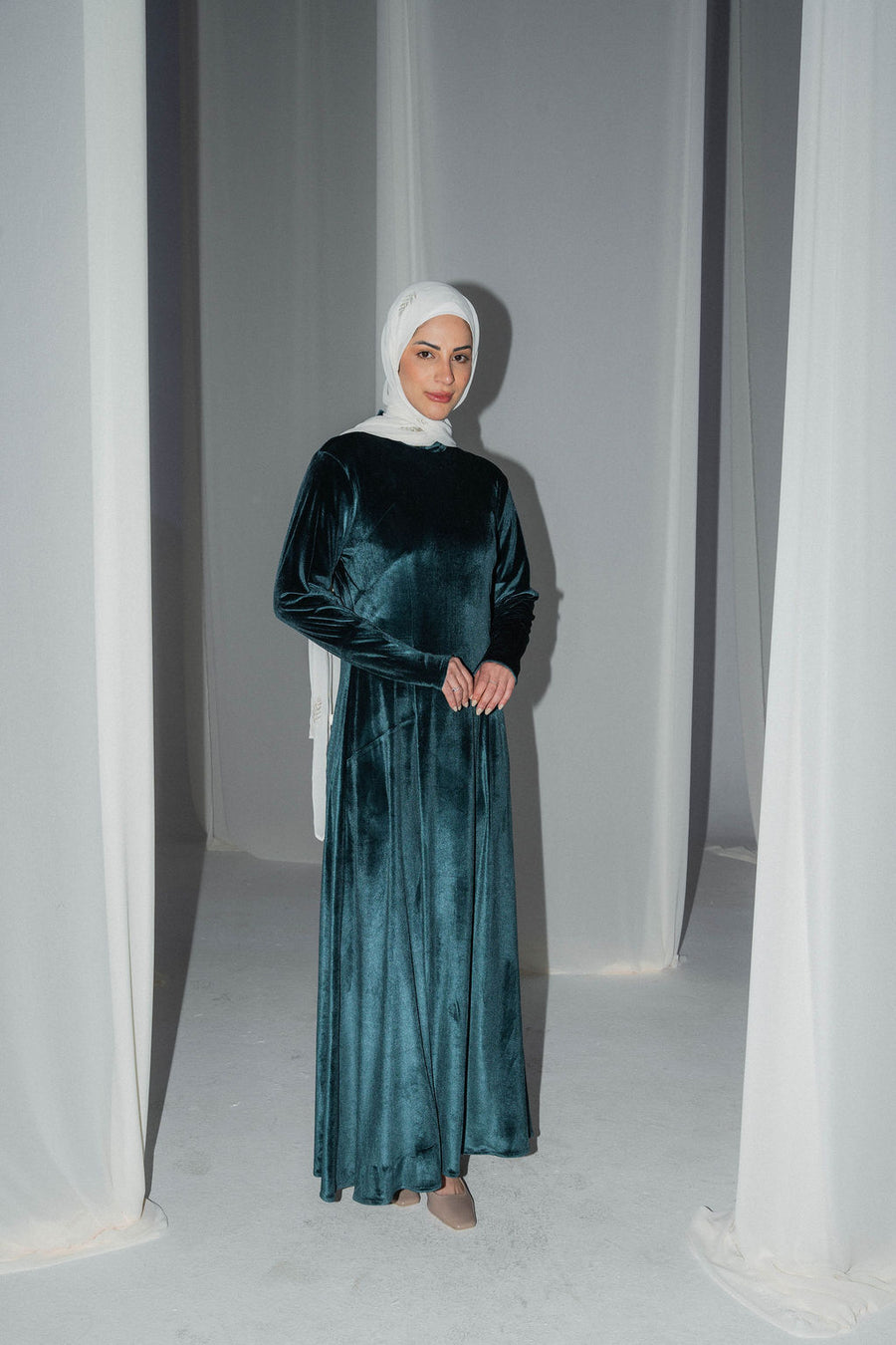 Teal Verona Dress