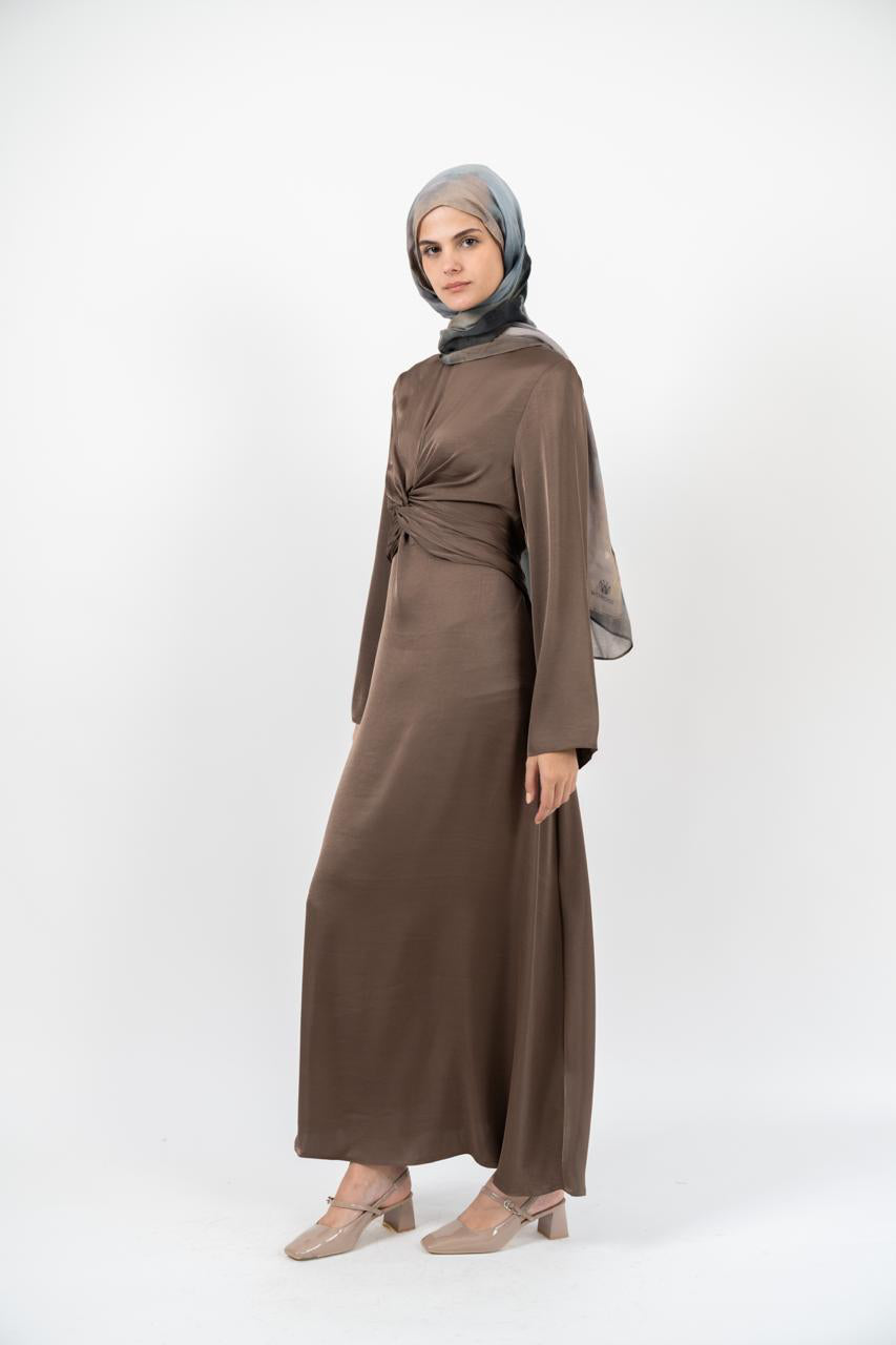 Mocha Sicily Dress