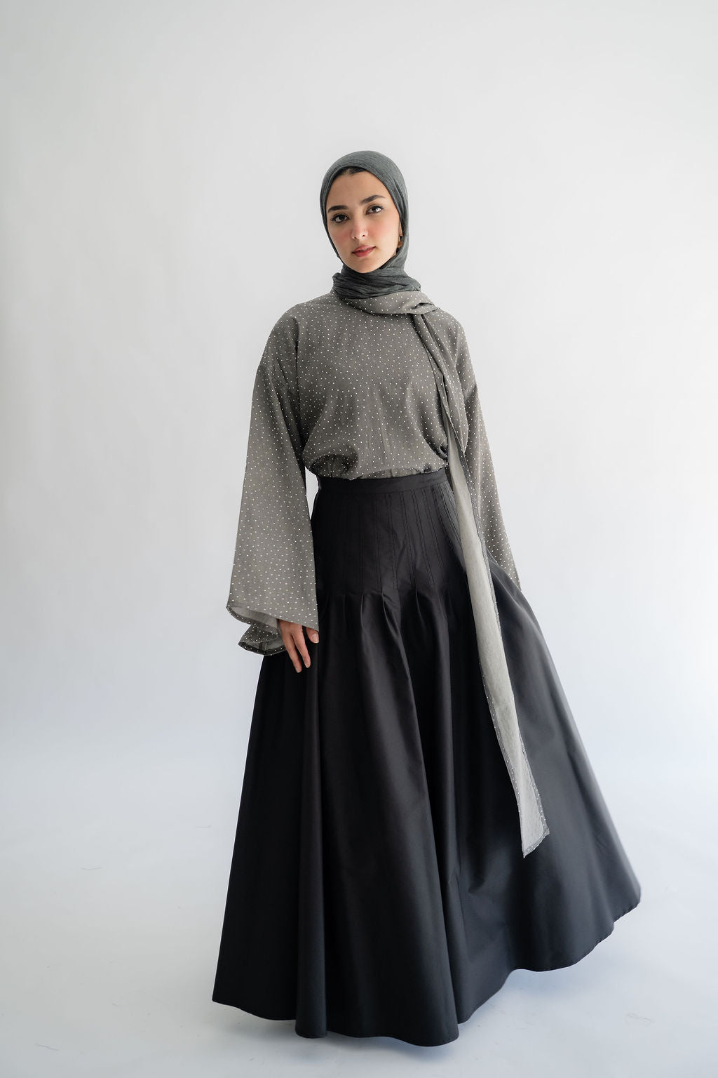 Black Armenia Skirt