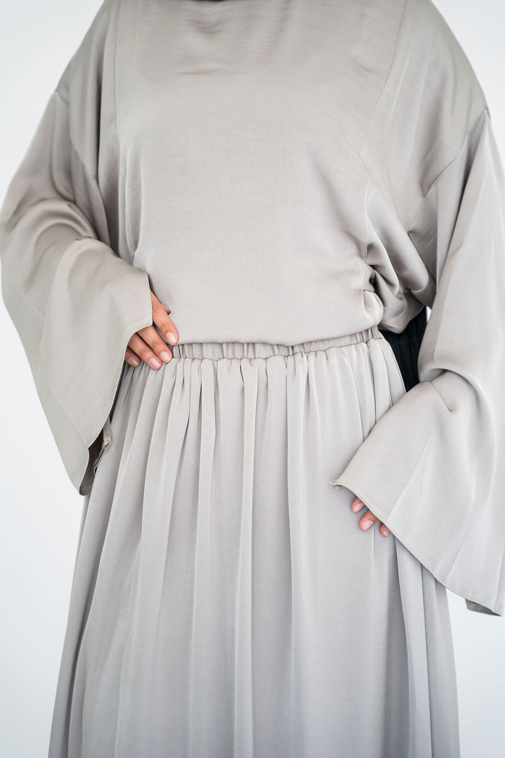 Silver Liwa Blouse
