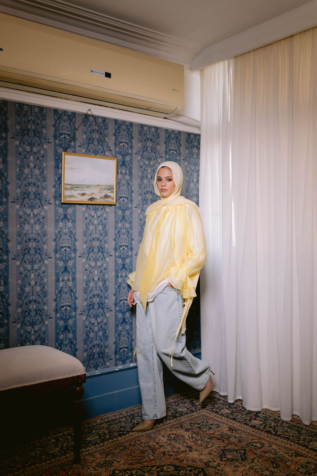 Yellow Cyprus Blouse