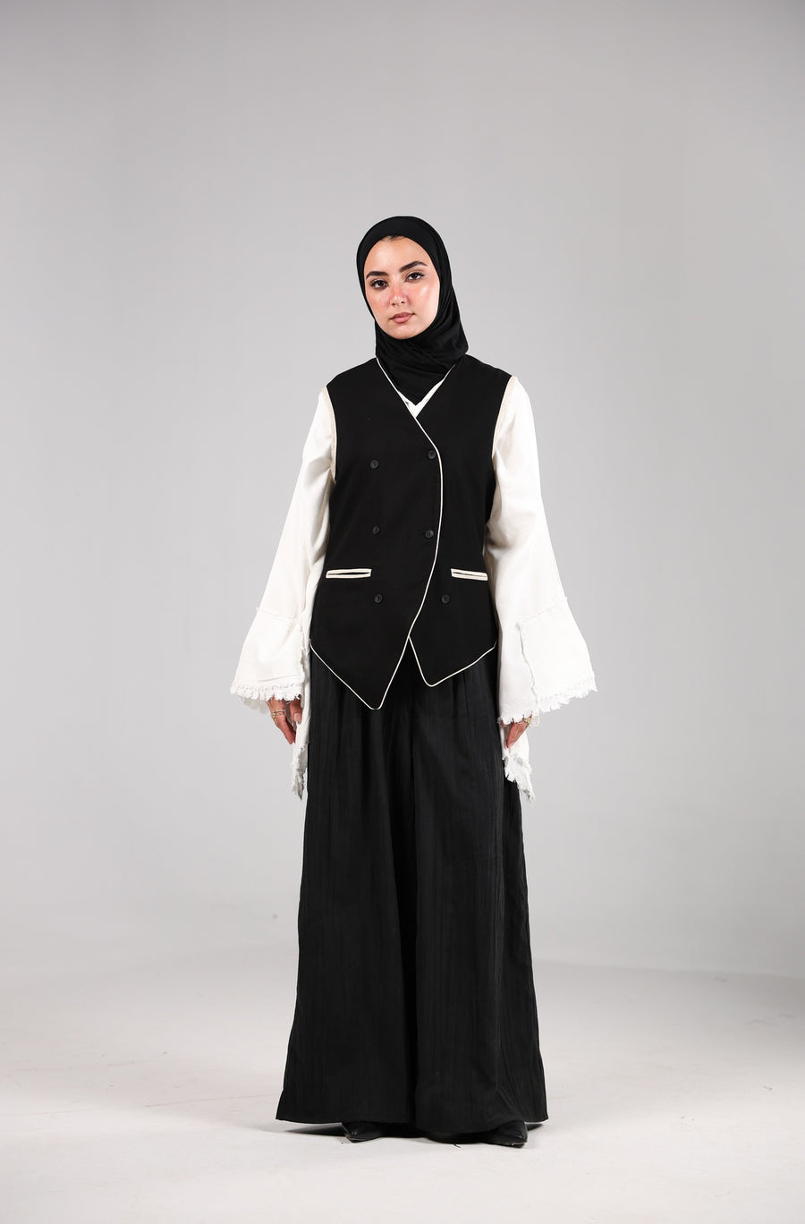 Black Livia Vest