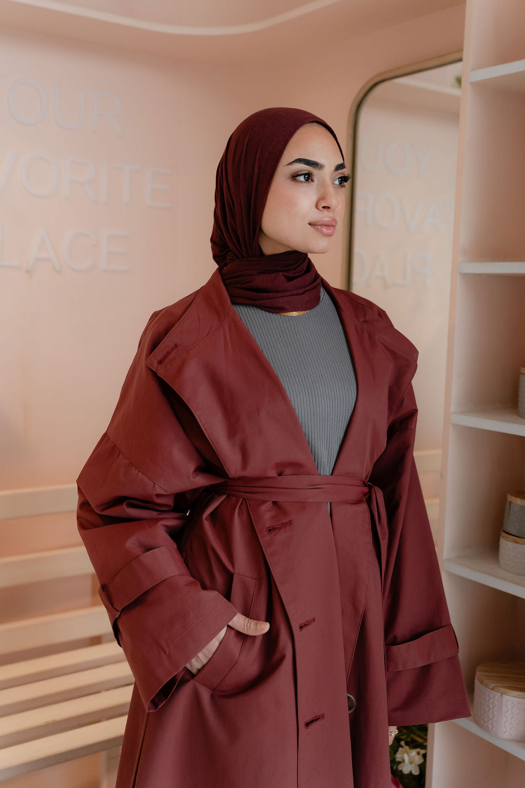 Blackberry Crete Coat