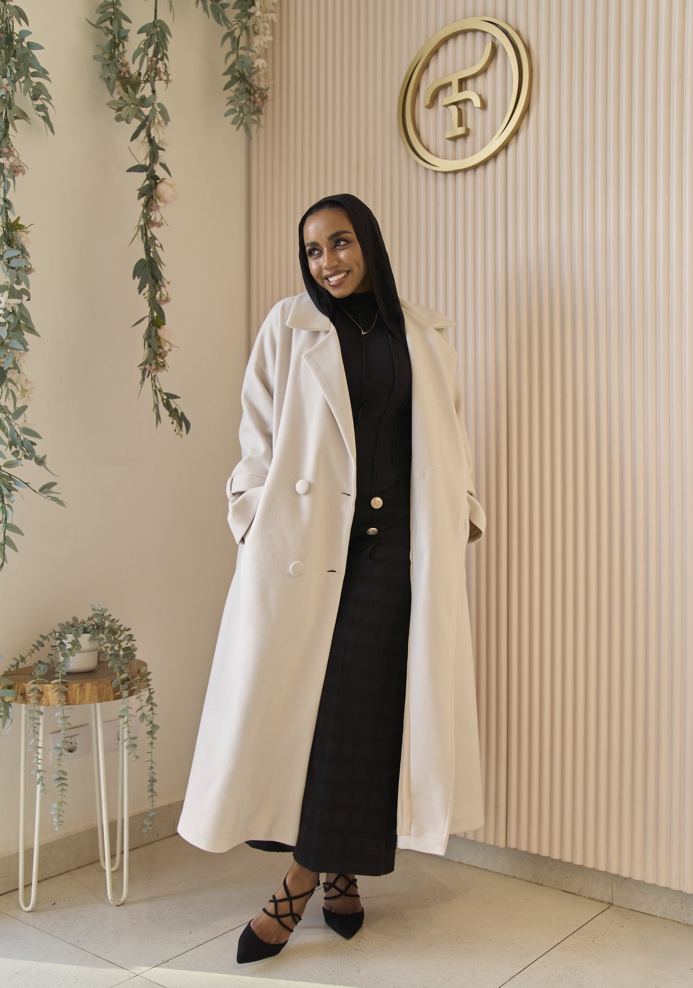 Sand Rue Trench Coat