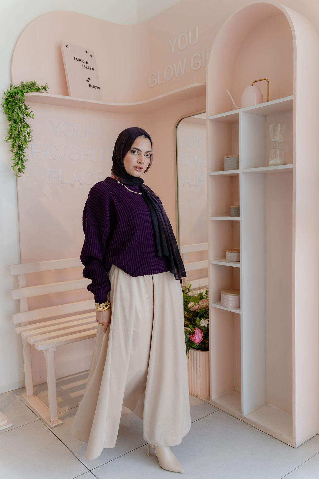 Beige Moorea Skirt