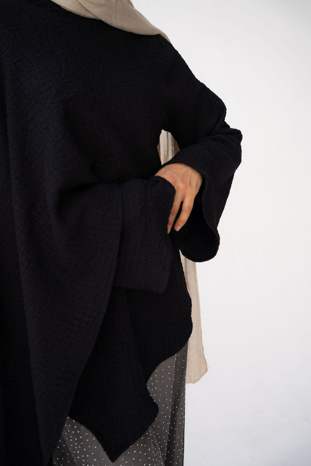 Black Venice Blouse