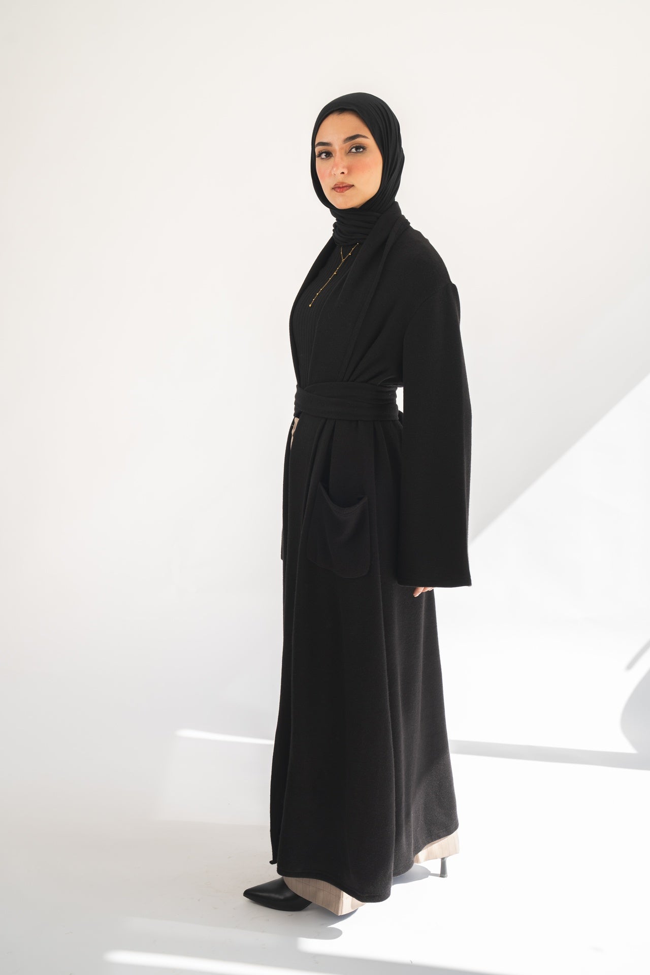 Black Geneva Coat