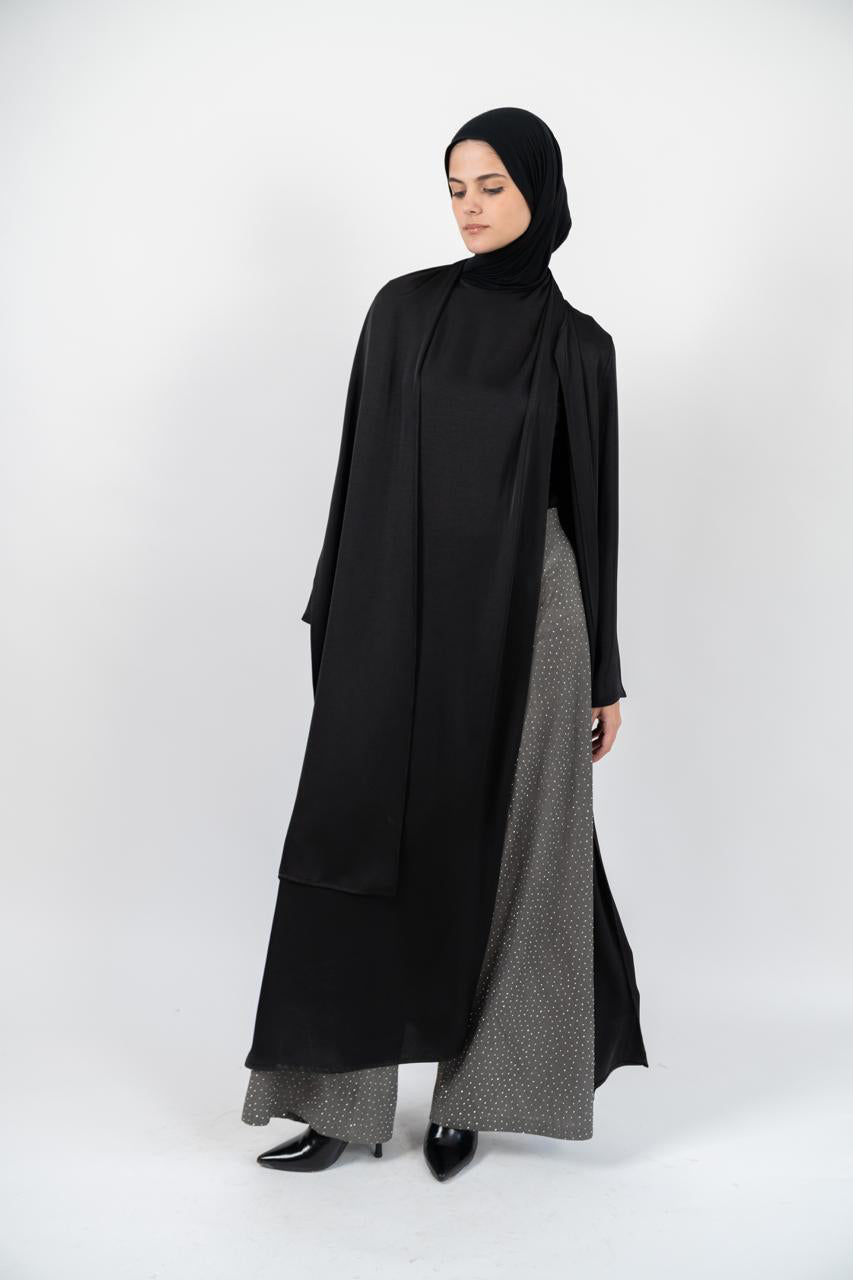Black Beisan Kimono