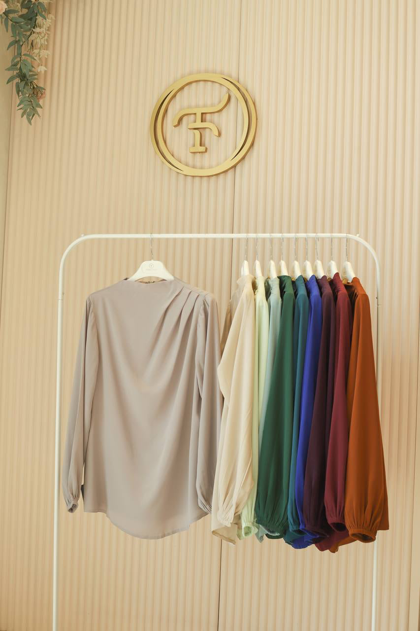 Beige Solana Blouse