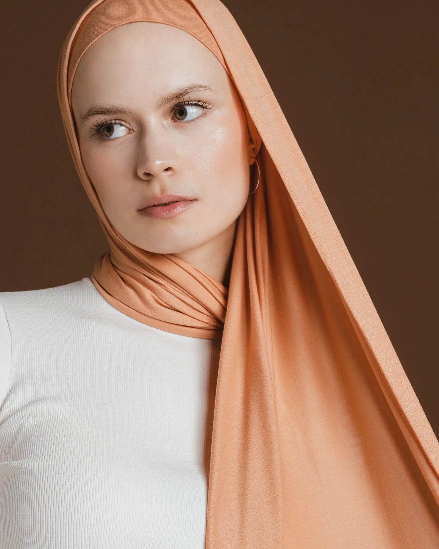 Peach Aura Scarf
