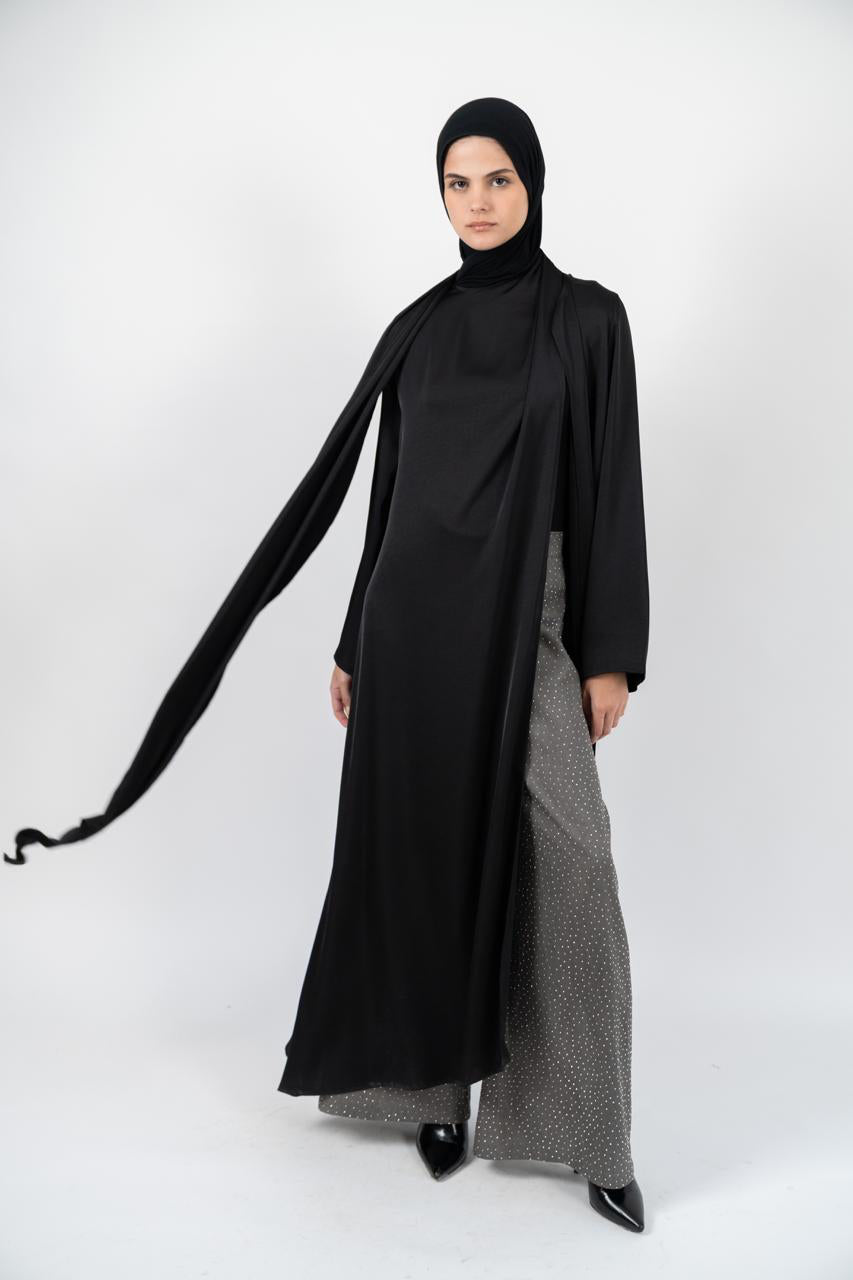 Black Beisan Kimono
