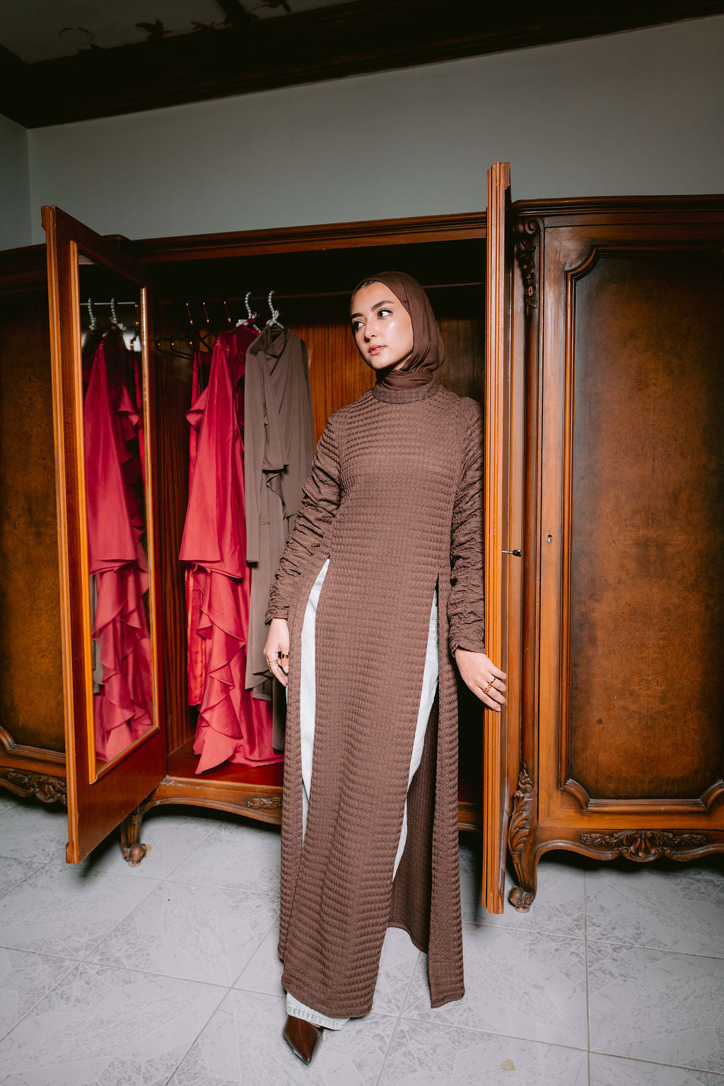 Chocolate Latvia Dress