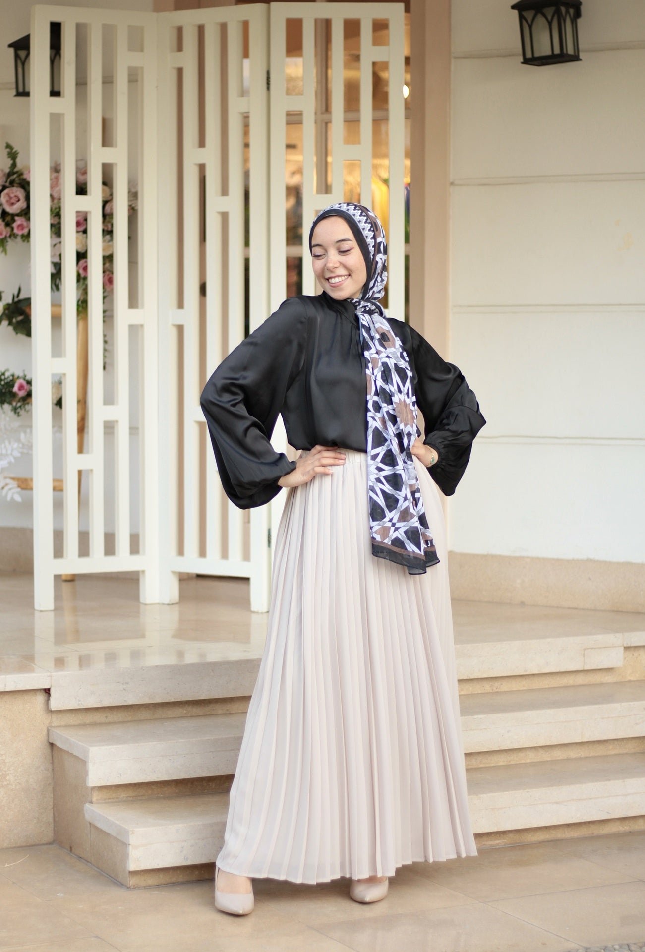 Black Rama Blouse