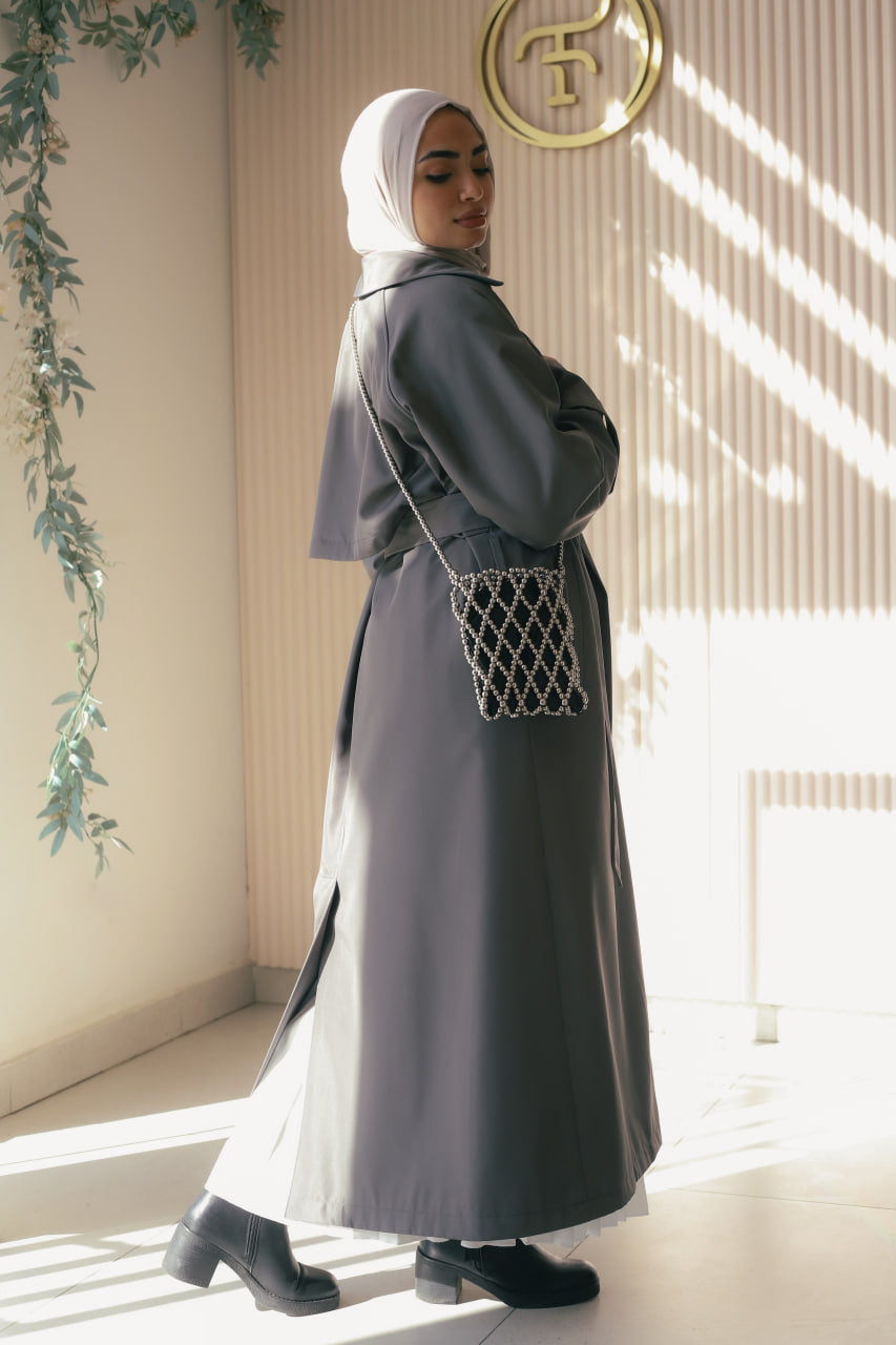 Grey Vogue Girl Coat