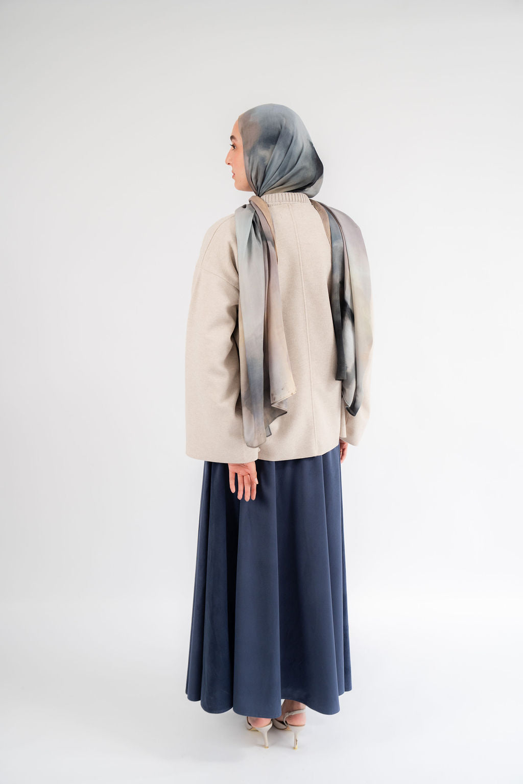 Navy Moorea Skirt
