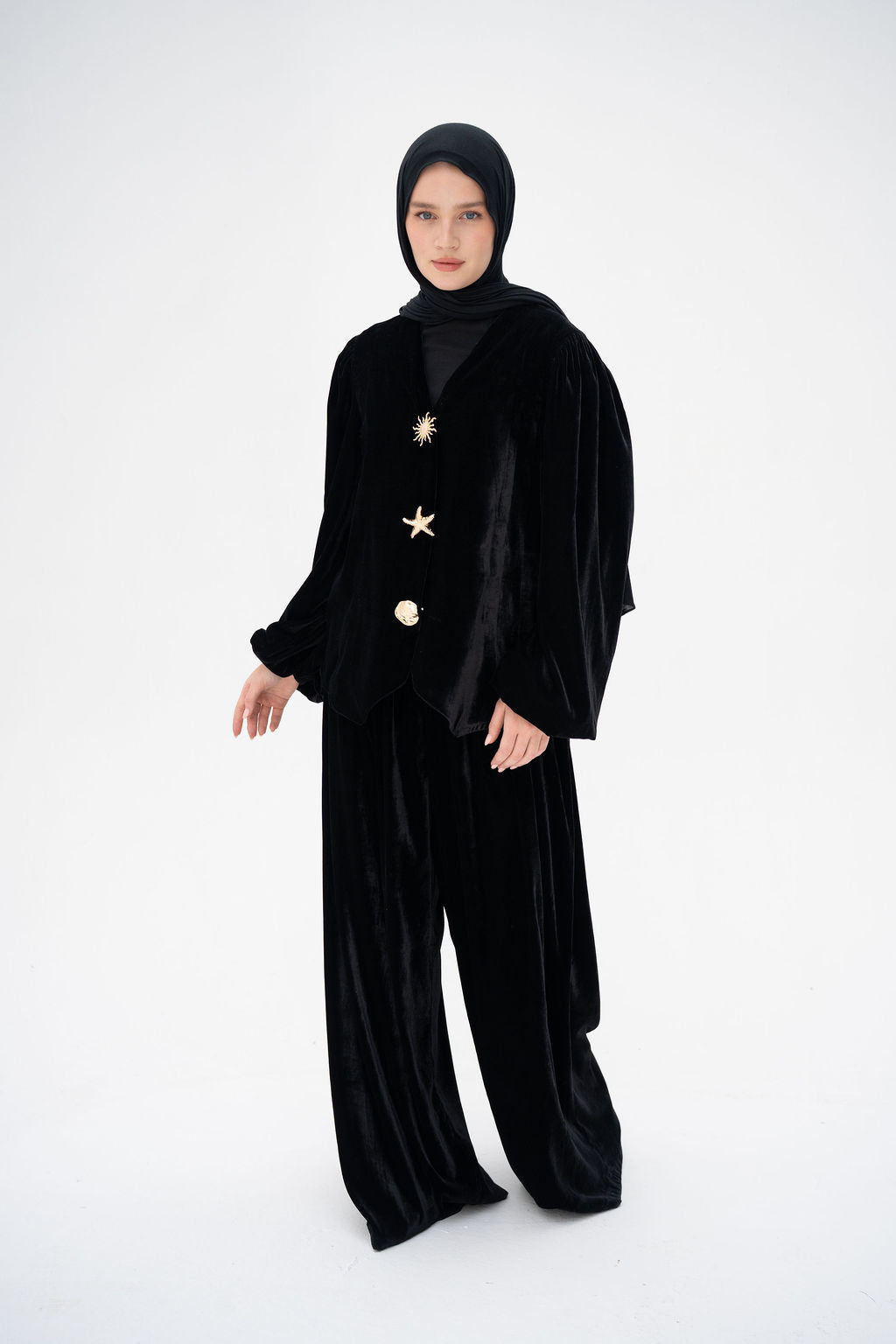 Black Azdi Pants