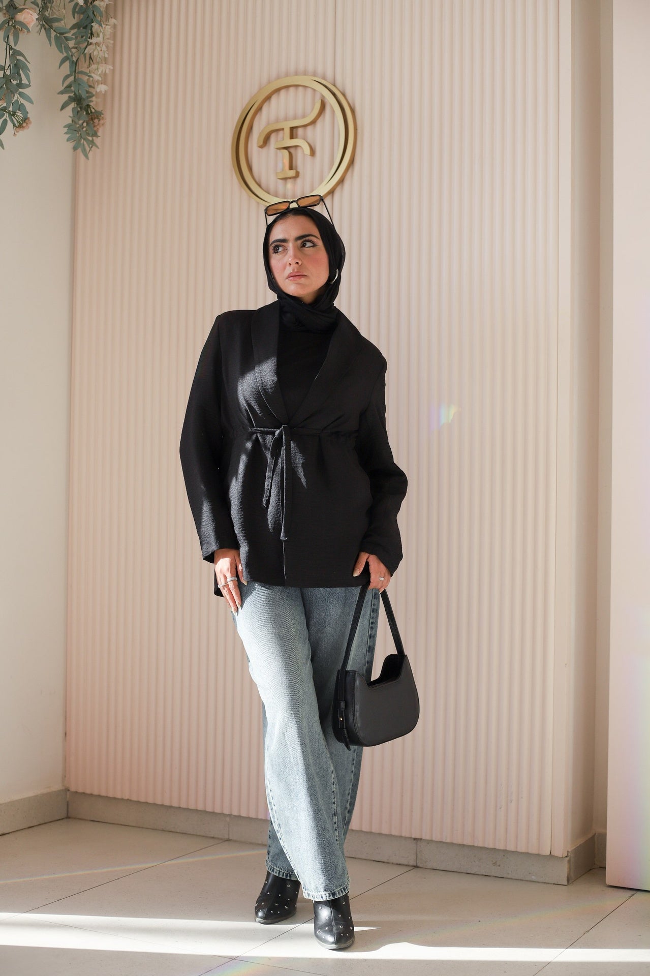 Black Mingle Blazer