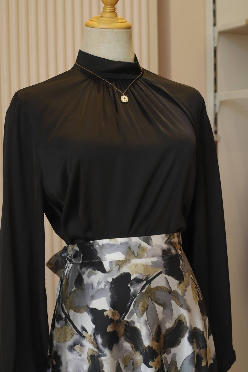 Black Rama Blouse
