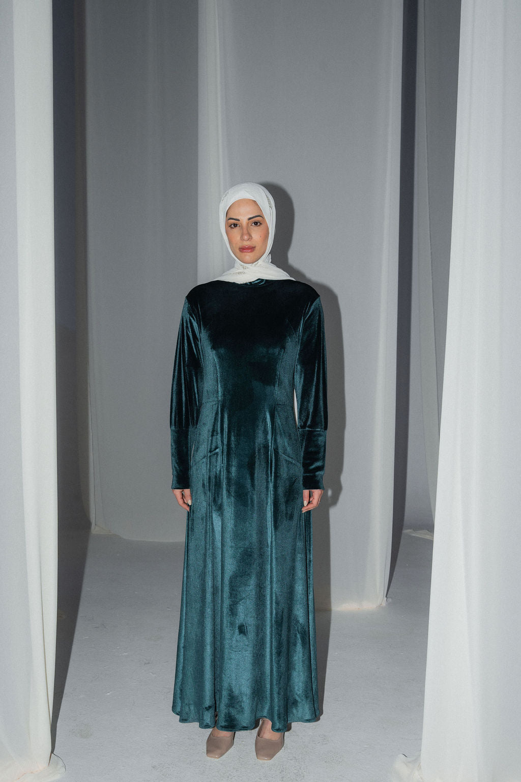 Teal Verona Dress
