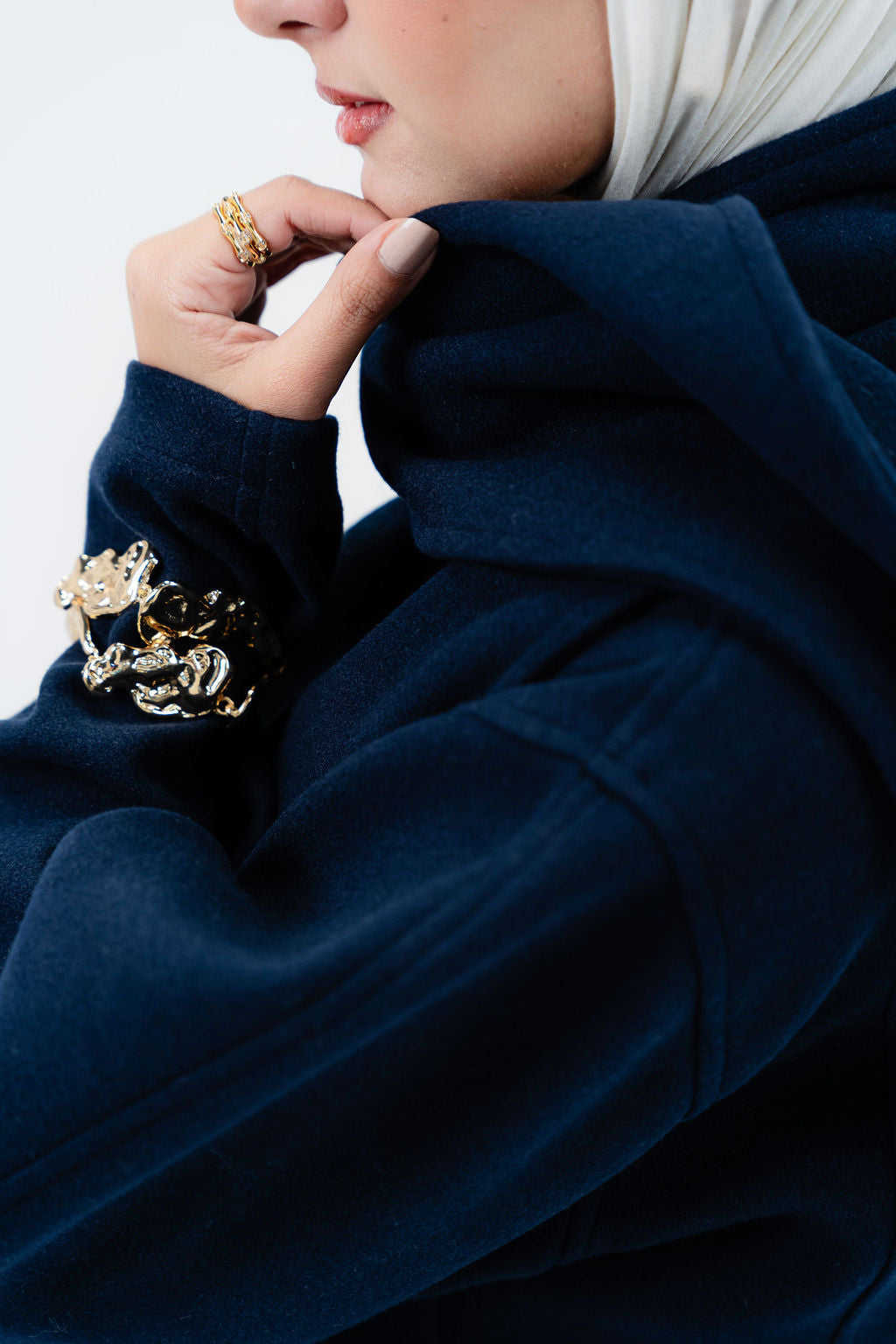 Navy Kindah Jacket
