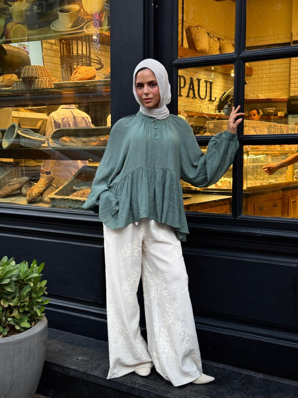 Sage Lark Blouse