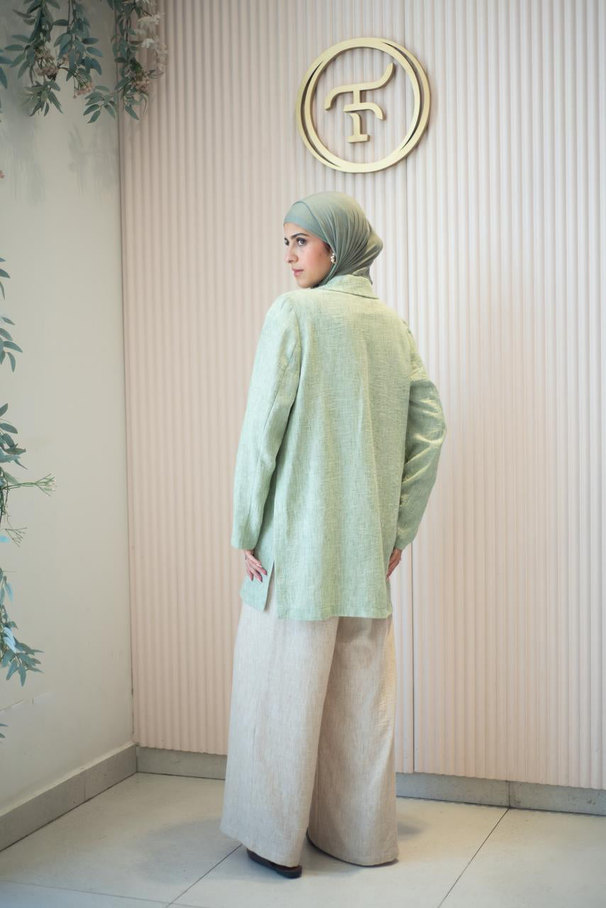 Sage Offbeat Blazer