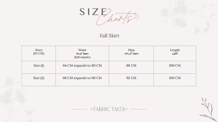 Offwhite Fall Skirt