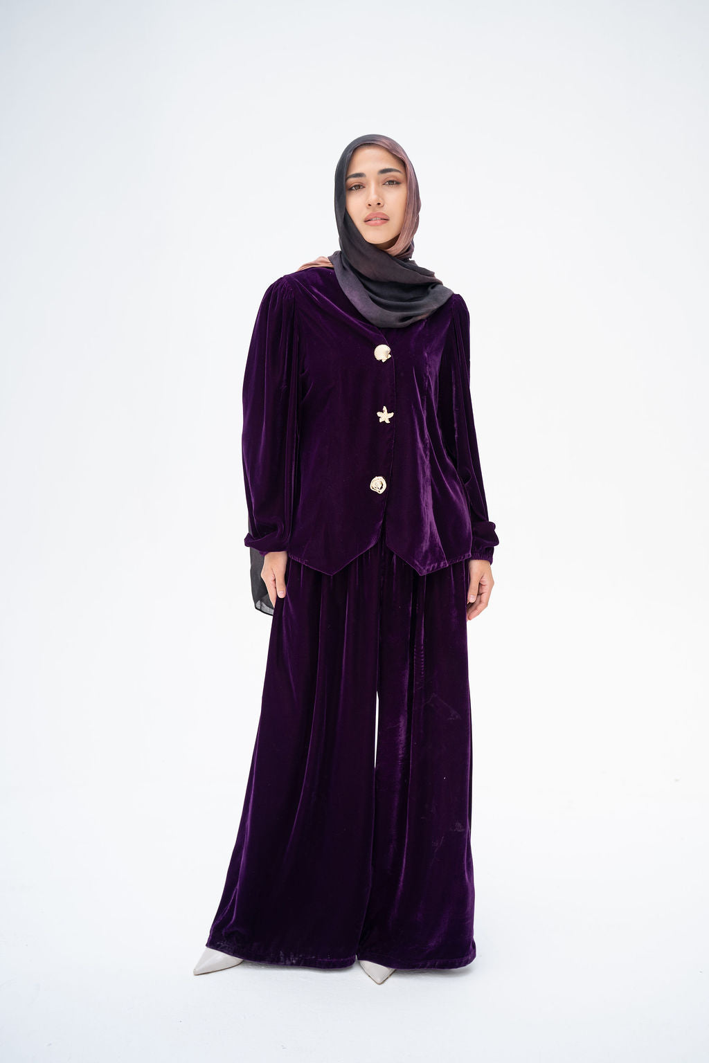 Purple Azdi Pant
