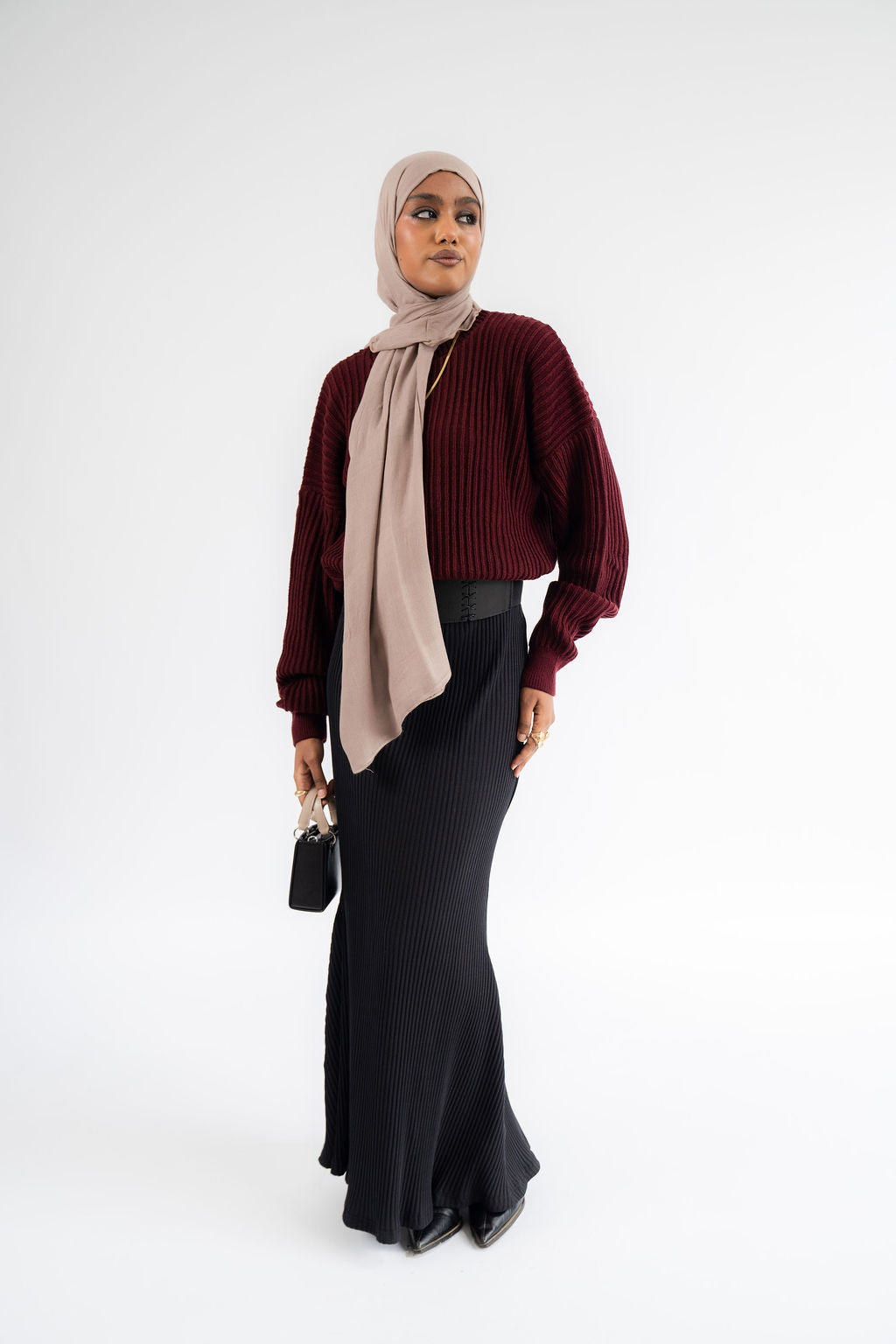 Black Troy Skirt
