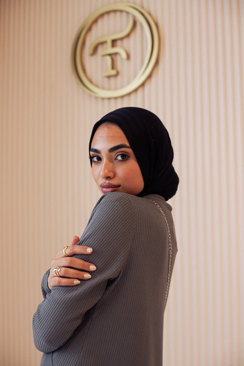 Grey Raya Blouse