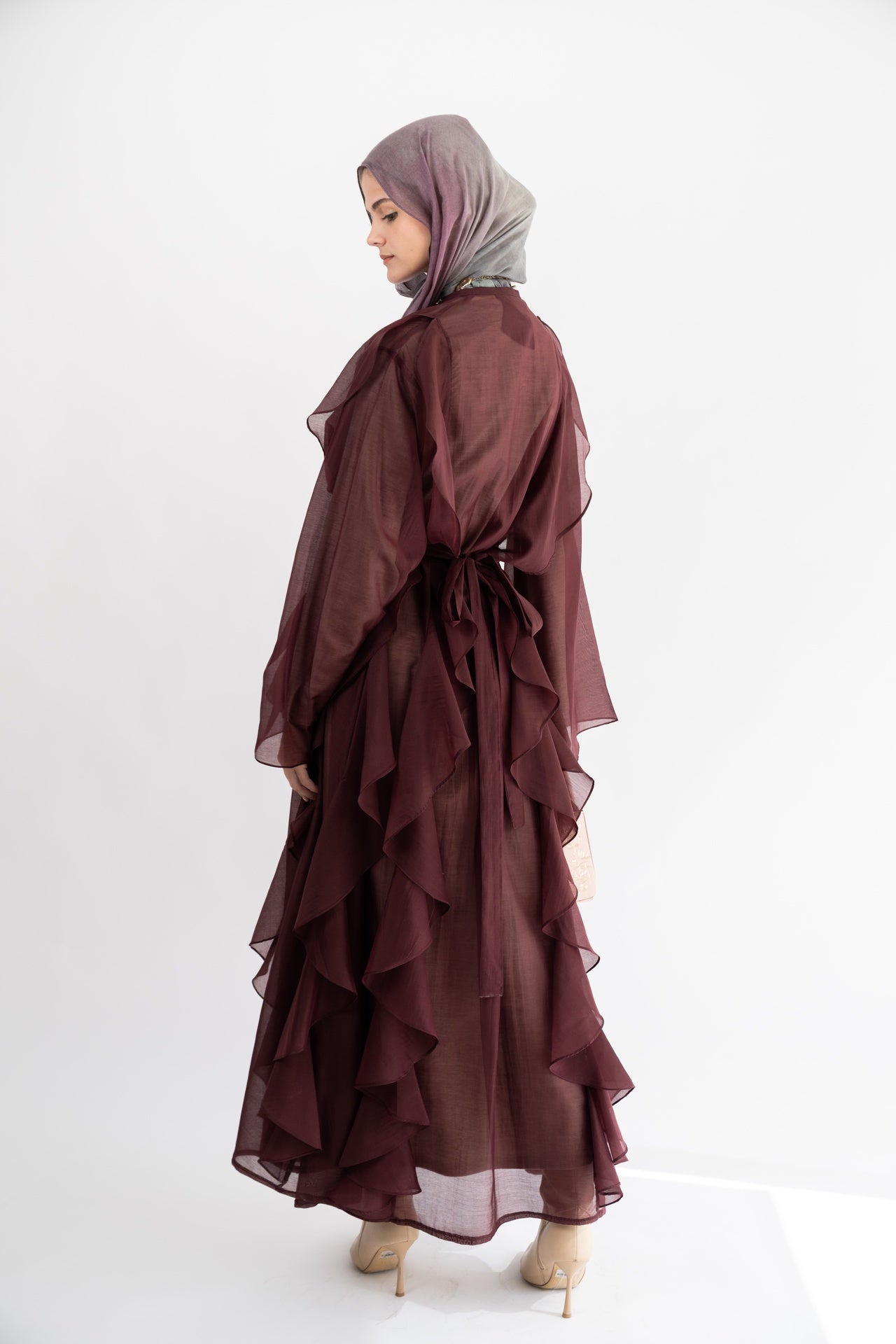 Plum Aleppo Kaftan