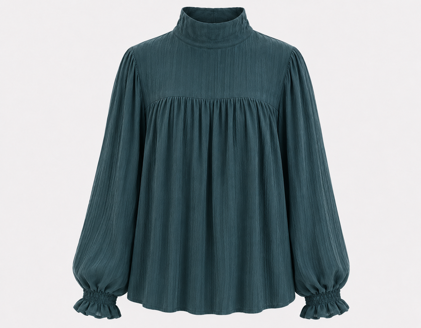 Teal Ibiza Blouse