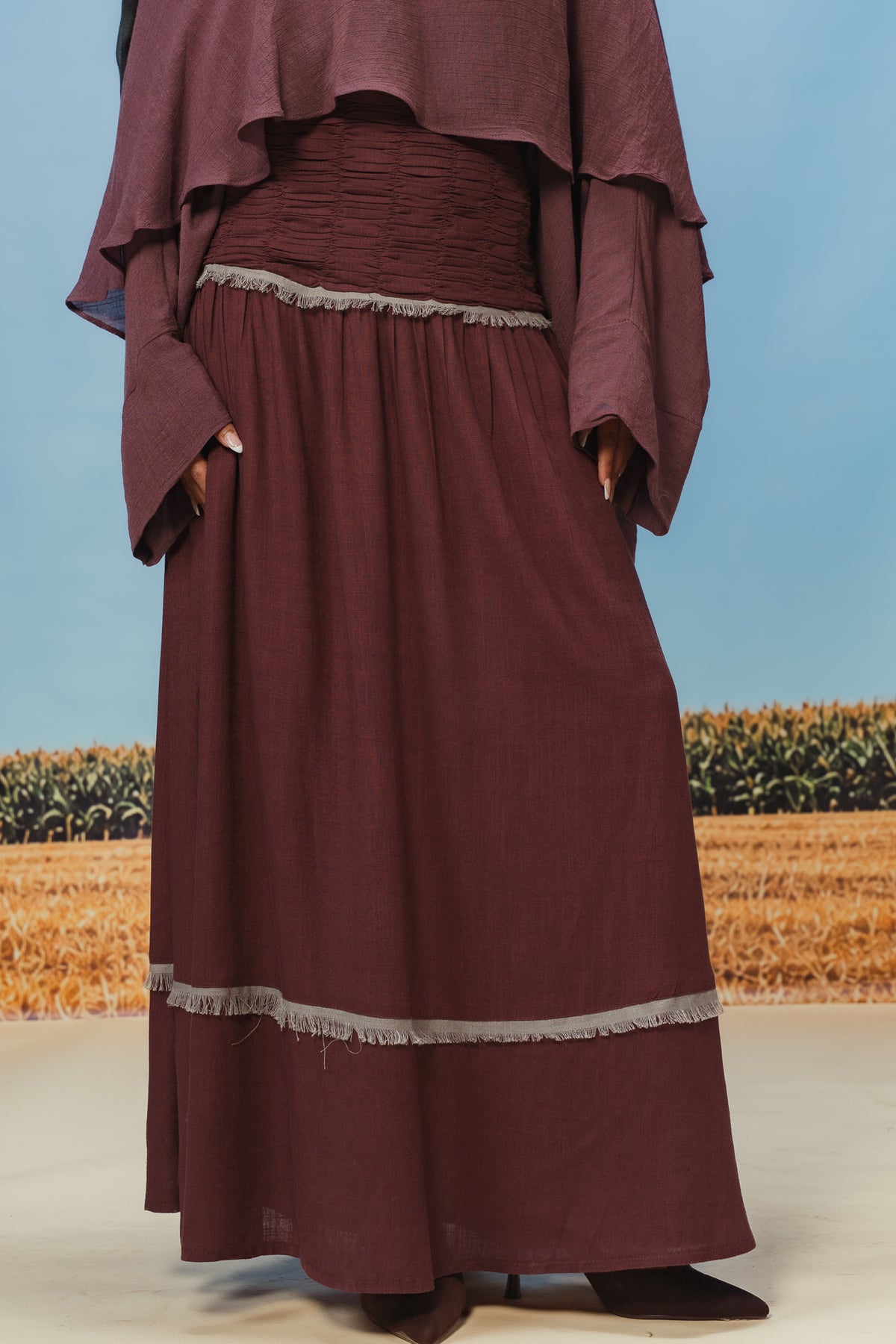 Berry Sahara Skirt