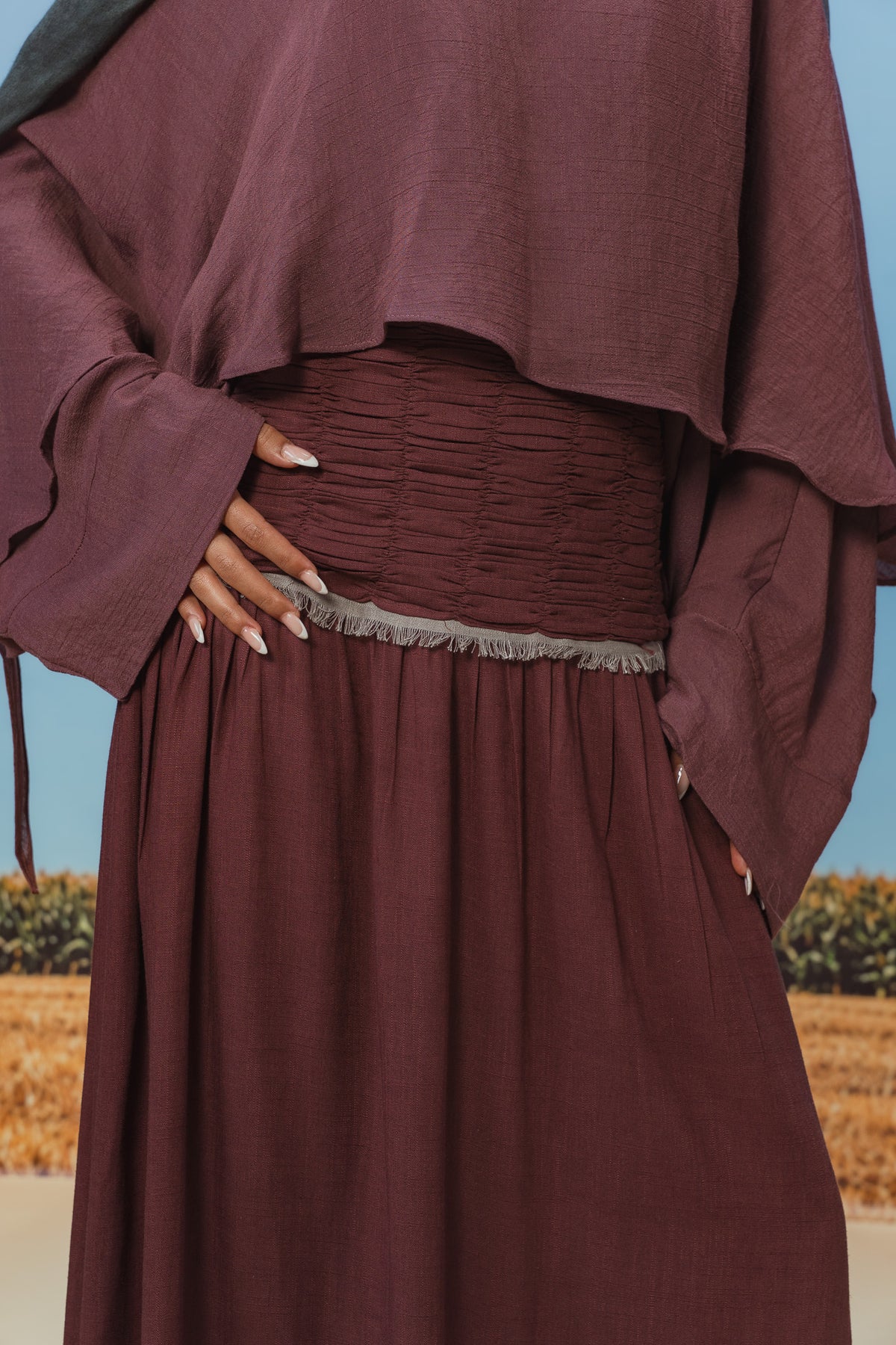 Berry Sahara Skirt