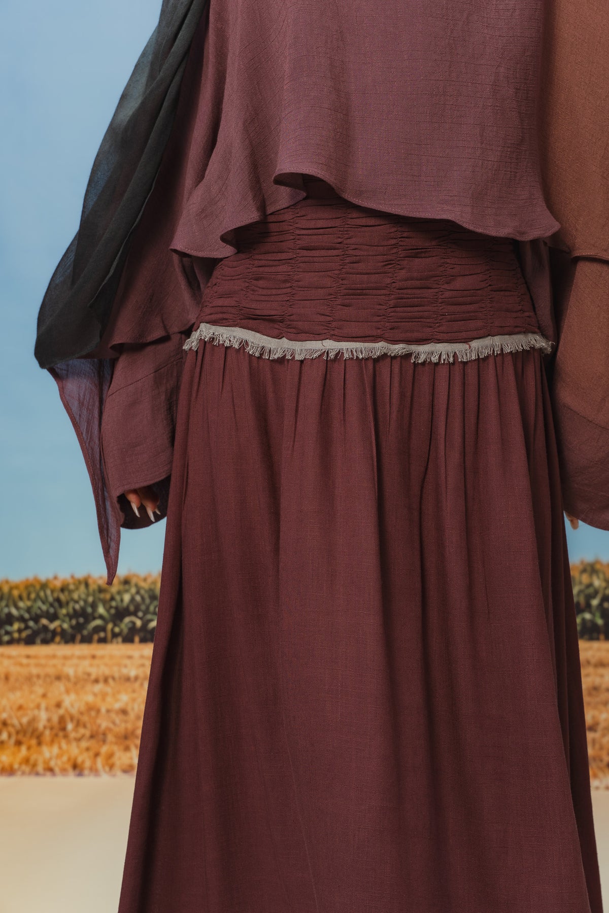 Berry Sahara Skirt