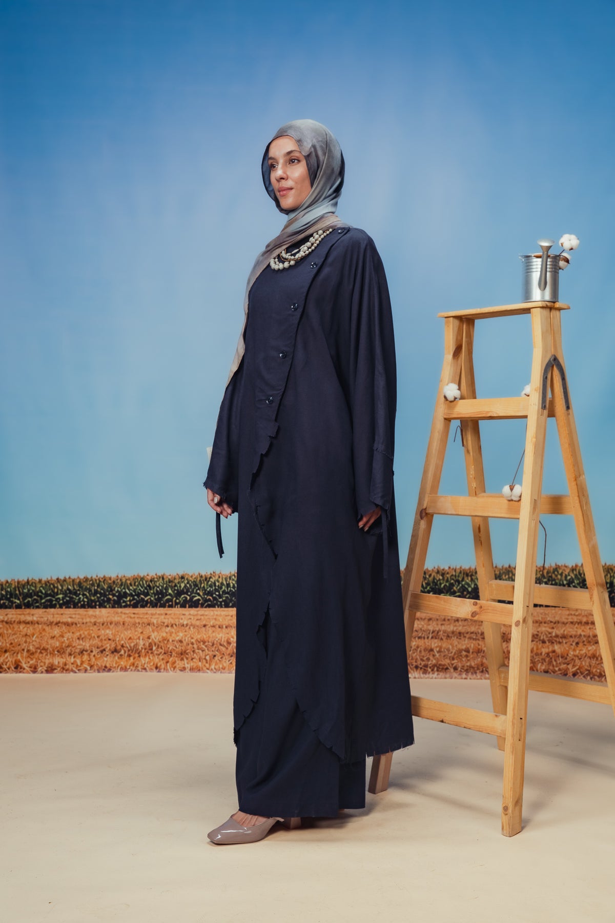 Navy Isabel Pants