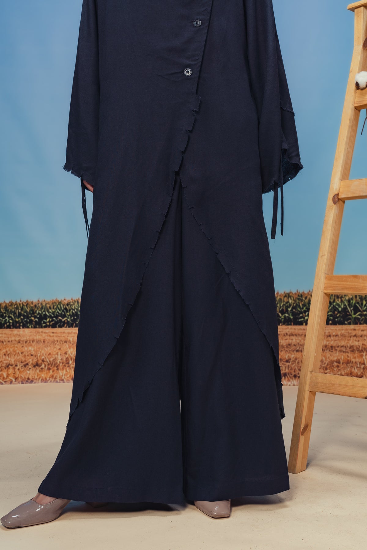 Navy Isabel Pants