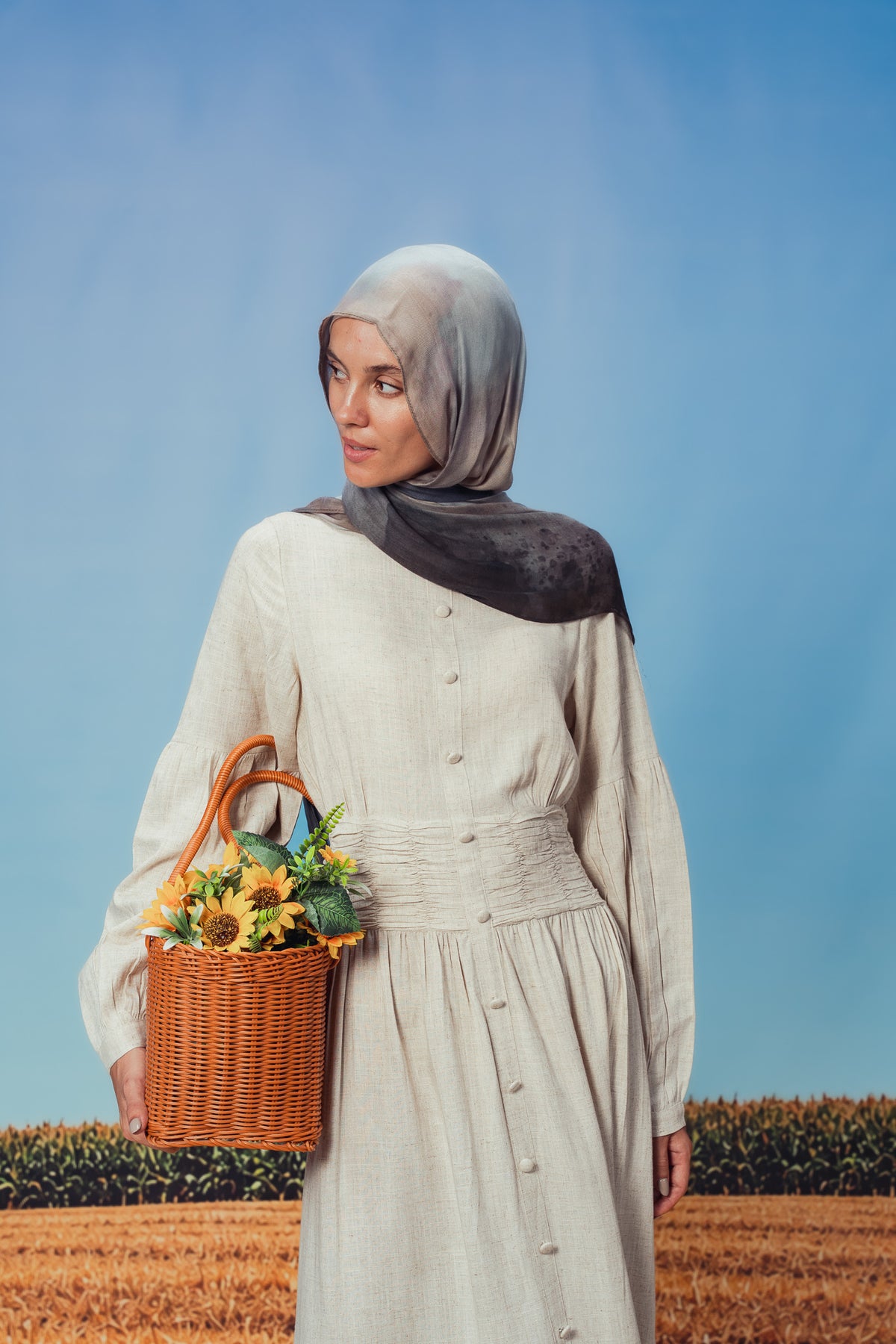 Almond Pilar Dress