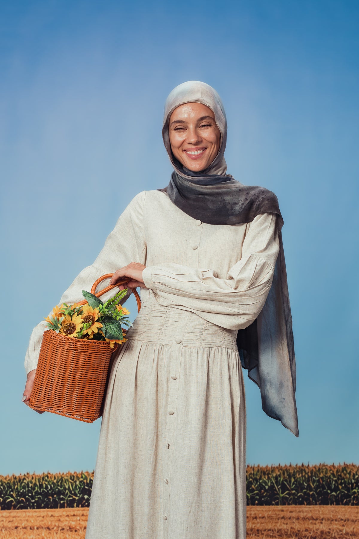 Almond Pilar Dress
